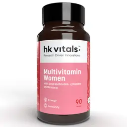 hk vitals Multivitamin For Women | Zinc, Vitamin C, Vitamin D, Multiminerals & Ginseng Extract
