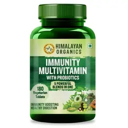 Himalayan Organics Immunity Multivitamin with Probiotics - 180 Tablets icon
