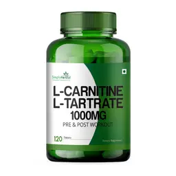 Simply Herbal L -Carnitine With L Tartrate Tablets 1000 mg for weight management - 120 tab icon