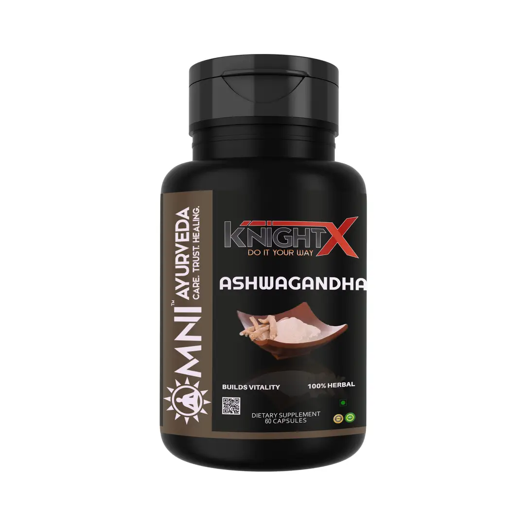 KnightX - Ashwagandha Capsules- Better Immunity and Extra Strength - 60 Capsules - Pack of 1 (60 Capsules)
