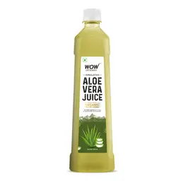 WOW Life Science - Himalayan Aloe Vera Juice -1L - With Cold Pressed 100% Organic Herbal Juice - For Hydrating, Detoxifying, Supports Skin and Hair Health icon