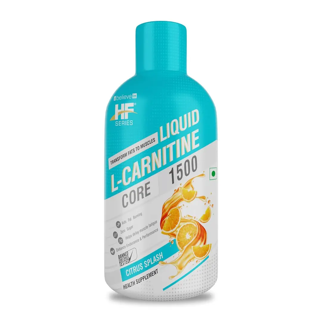 Healthfarm HF Series L- Carnitine 1500mg - Citrus Splash,450 ml