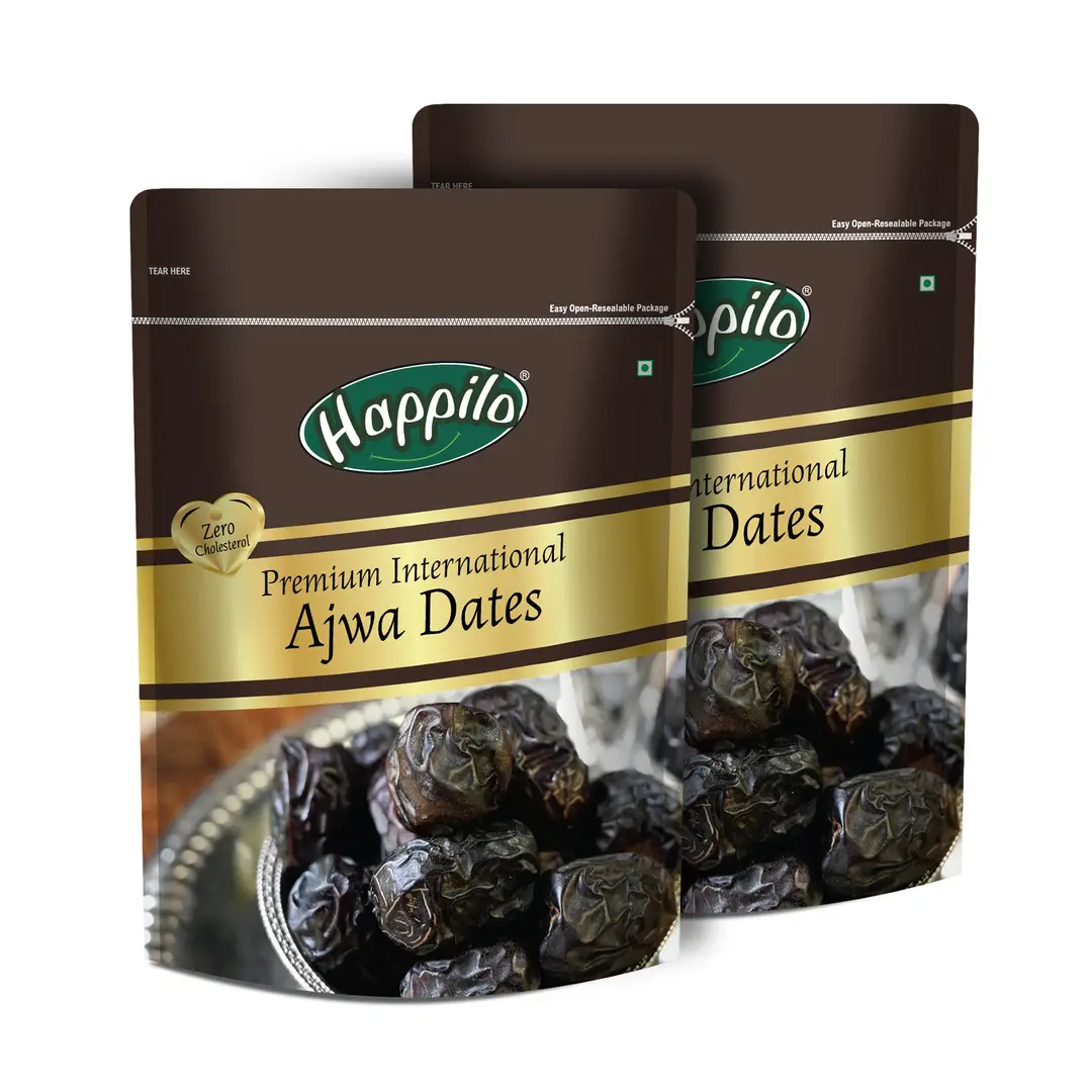 Happilo Premium International Ajwa Dates - Ajwa Dates (1000 gm)