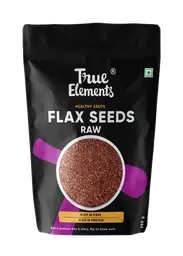 True Elements - Raw Flax Seeds | Helps to boost immunity and aid in weight loss icon