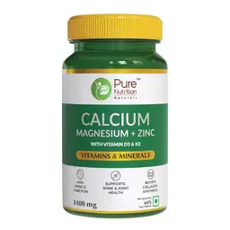 Pure Nutrition Calcium l Calcium Citrate tablets for Bone and Muscle Health icon