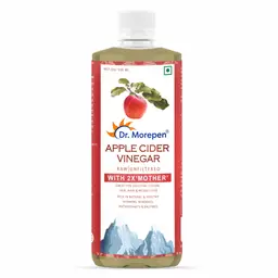 Dr. Morepen Apple Cider Vinegar With 2x Mother for Weight Management, Immunity, Skin and Hair icon