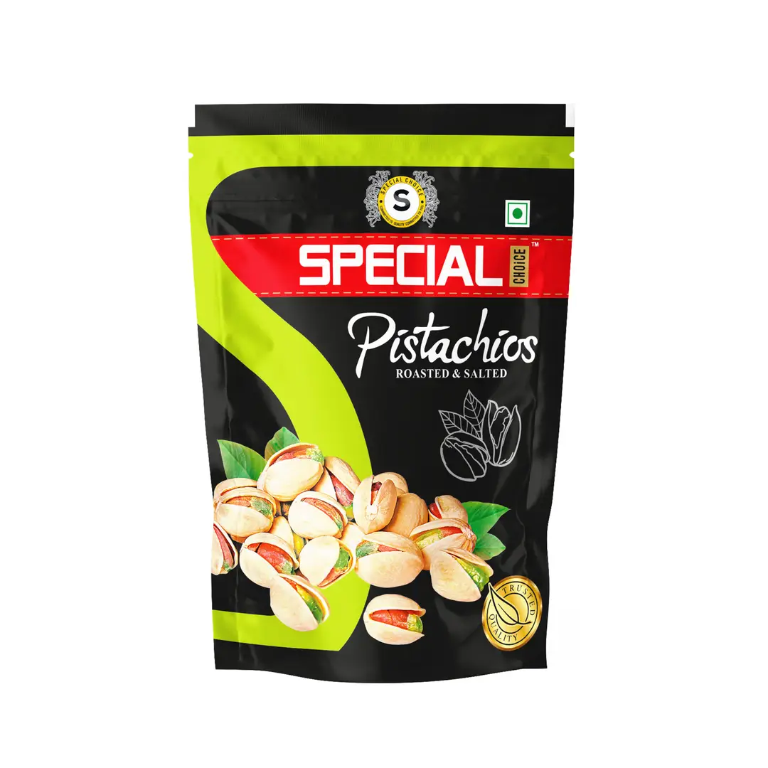 Special Choice Pistachio Roasted And Salted California for Blood Sugar Balance - Pack of 1 (250 gm)