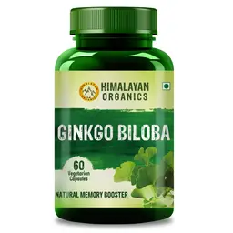 Himalayan Organics Ginkgo Biloba for Healthy Brain Functions 500Mg icon