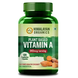 Himalayan Organics PlantBased Vitamin A Supplement for Healthy Eye Sight icon