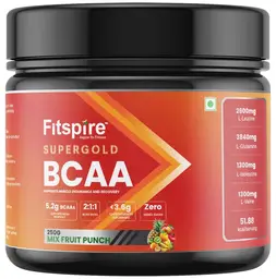 Fitspire Super Gold BCAA with Leucine, Isoleucine for Endurance icon