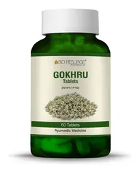 Bio Resurge - Gokshura Gokhru Tablet - Benefits for Kidney function and urinary problems - 750 mg (60 Tablet) icon