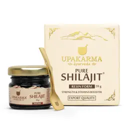 UPAKARMA Ayurveda Pure and Natural Original Shilajeet/Shilajit Resin For Strength, Power, Endurance and Stamina icon