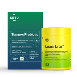 Setu Nutrition Tummy Probiotic and Lean Lite for Weight Management (Metabolic Burn Combo) icon