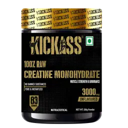 Kickass - Creatine Monohydrate powder - with Creatine Monohydrate - for Endurance and Strength icon