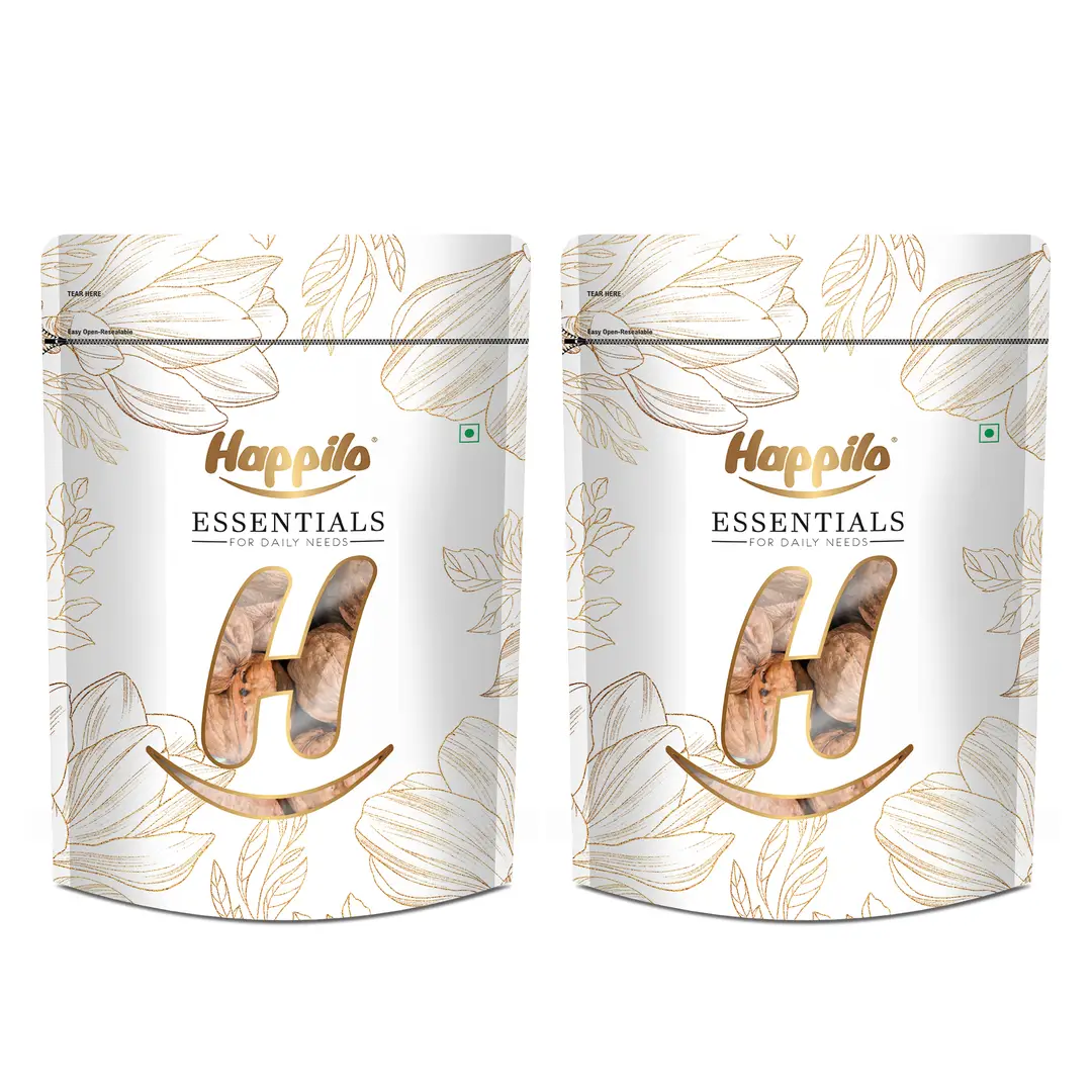 Happilo Essentials Californian Popular Walnuts Inshell - Pack of 2 (2000 gm)