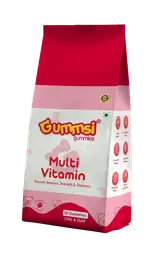 Gummsi Multivitamin with Vitamin D3, B6, E and A for Stronger Muscles, Bones, Immunity and Increases Energy icon
