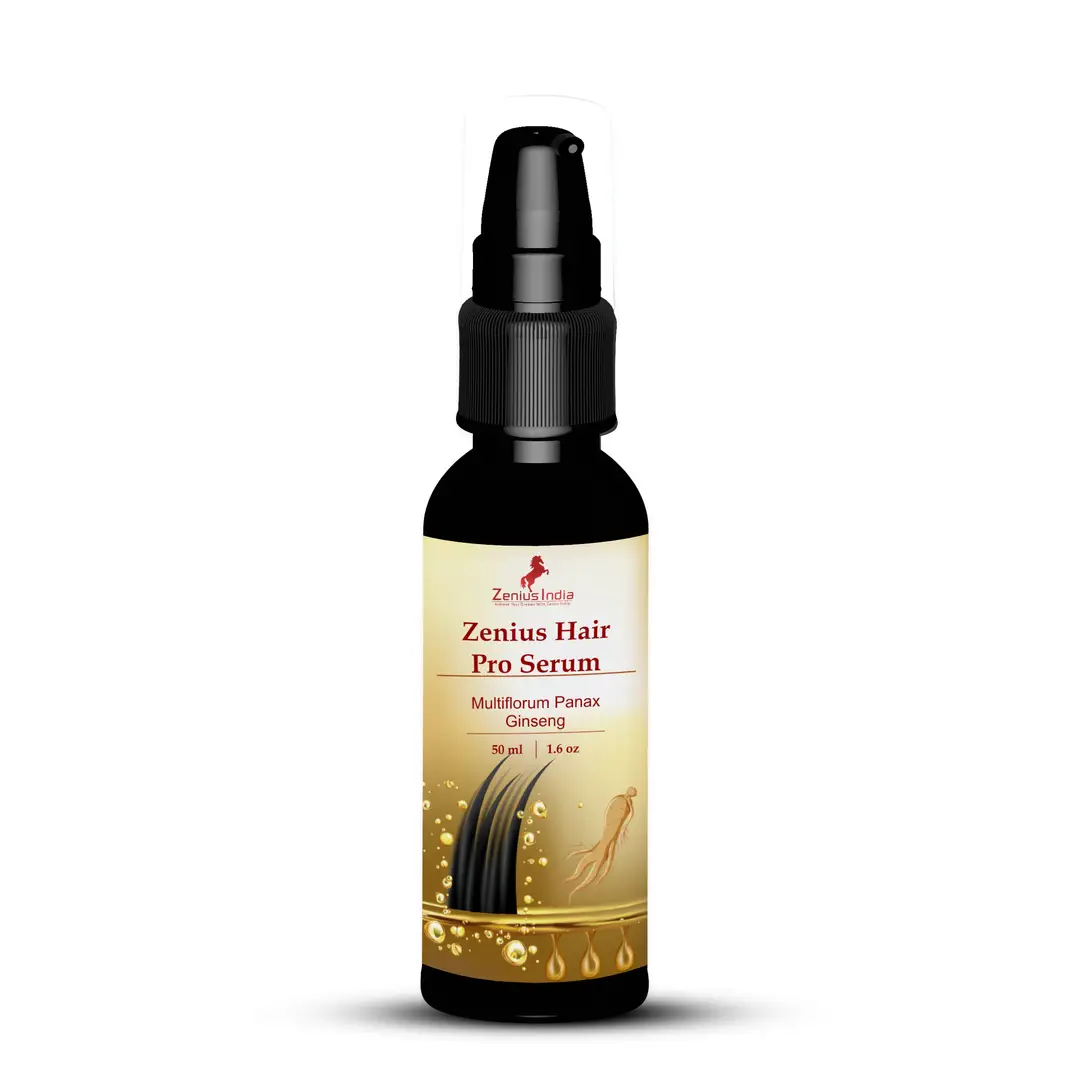 Zenius Hair Pro Serum with Kanchnar Chal, Neem for Thick and Frizz-Free Hair - 50 ml