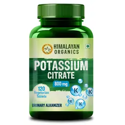 Himalayan Organics Potassium Citrate 800mg for Nerve & Muscle Health icon