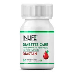INLIFE - Diastan Diabetes Care Ayurvedic Supplements - 60 Vegetarian Capsules icon
