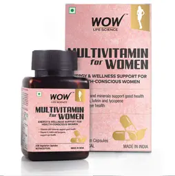 WOW Life Science - Multivitamin for Women - 60 Veg Capsules icon