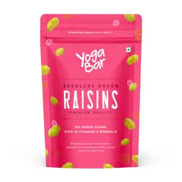 Yogabar - Raisins Green - with Premium Kishmish Dry Fruits - for Calcium, Vitamin B and Boost Immunity icon