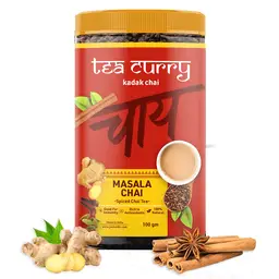 TEACURRY Masala Chai (100 Grams) - Masala Chai for Immunity, Cold and Body Pain icon