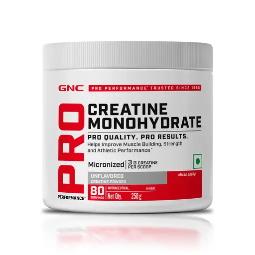 Buy GNC Pro Performance Creatine Monohydrate Powder (250 g)
