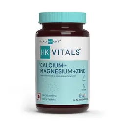 HealthKart -  HK Vitals Calcium Magnesium & Zinc Tablets with Vitamin D3, Calcium Supplement for Women and Men, For Bone Health & Joint Support, 60 Calcium Tablets icon