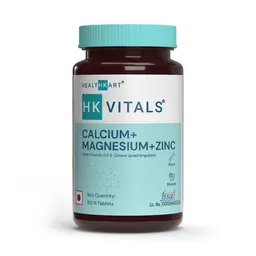 HealthKart - HK Vitals Calcium Magnesium & Zinc Tablets with Vitamin D3, Calcium Supplement for Women and Men, For Bone Health & Joint Support, 60 Calcium Tablets icon
