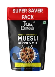 True Elements - Cranberry and Blueberry Muesli | Enhanced with the sweetness of luscious blueberries 1.2kg (Super Saver) icon