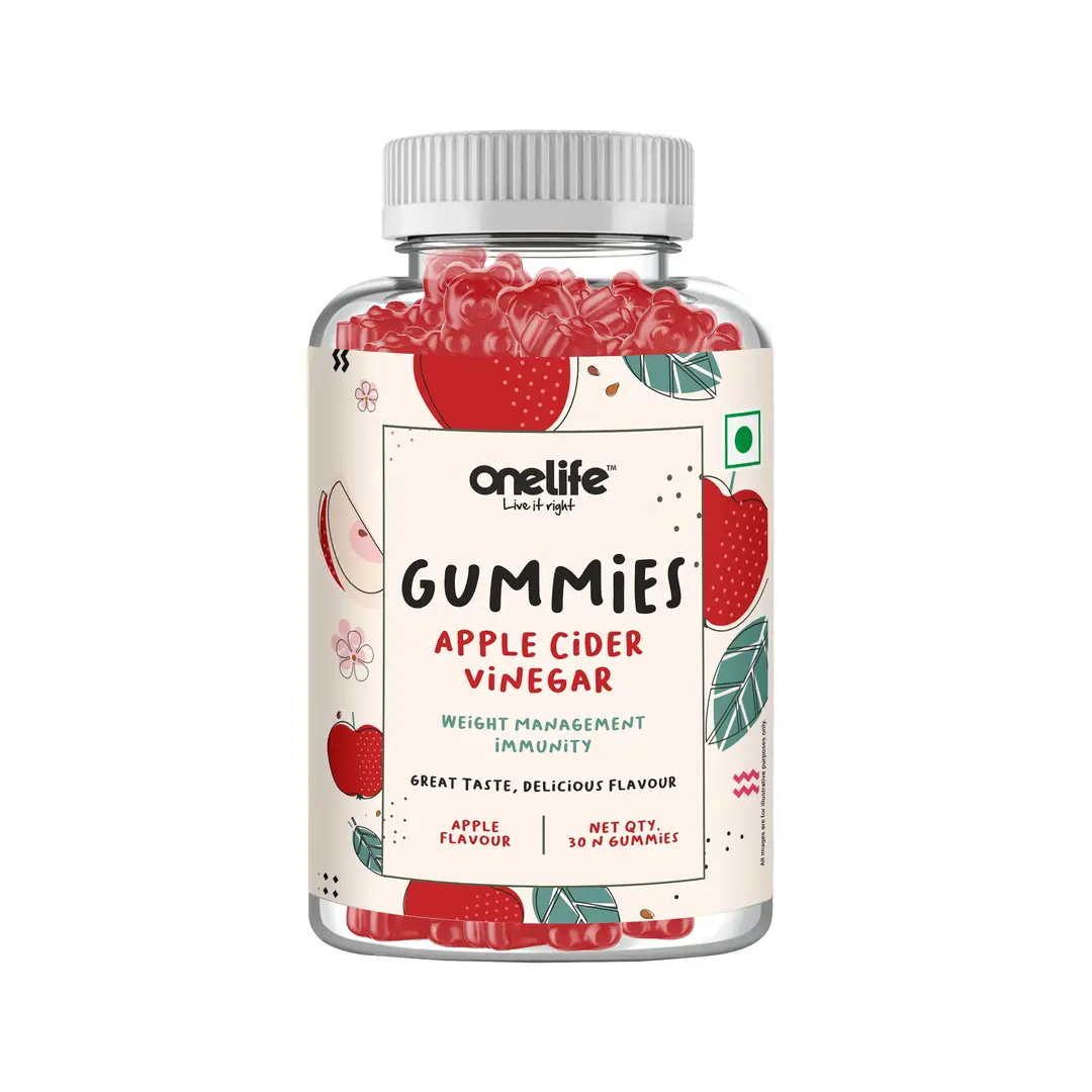 Onelife - Apple Cider Vinegar Gummies - Pack of 1 (30 Gummies)