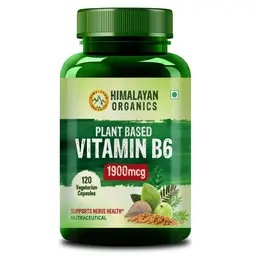 Himalayan Organics PlantBased Vitamin B6 for Immunity, Brain Health icon