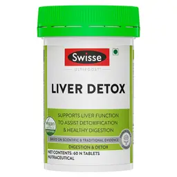 Swisse Ultiboost Liver Detox Supplement for Complete Liver Support, Cleansing and Detox icon
