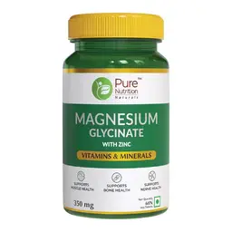 Pure Nutrition Magnesium l Magnesium Glycinate tablets for Bone and Muscle Health icon