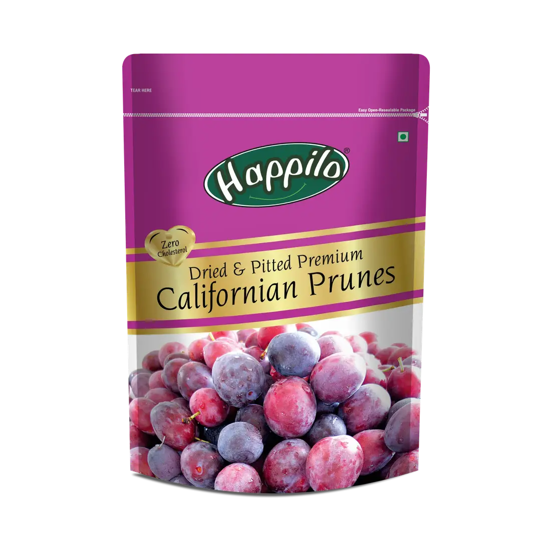Happilo Premium Californian Pitted Prunes - Pack of 1 (200 gm)