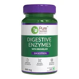 Pure Nutrition Digestive Enzymes l Supports Digestion and Better Absorption of Nutrients icon