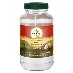Organic India - Coconut Oil Virgin - Helps in healthy functioning of the thyroid and endocrine glands icon