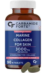 Carbamide Forte - Hydrolyzed Marine Collagen| Peptides 3000mg with Biotin & Hyaluronic Acid - Collagen Type 1 Powder icon