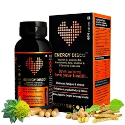 Nature Code Energy Disco Enhances Body Energy Levels - 60 Veg. Capsules