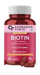 Carbamide Forte - Biotin Supplement with 50 Multivitamin Ingredients for Women & Men icon