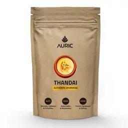 Auric Instant Ayurvedic Thandai Powder with Real Nuts, Seeds for Acidity and Bloating icon