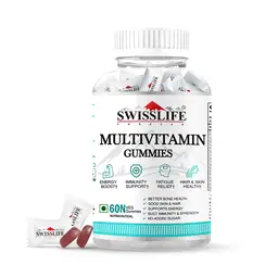 SwissLife Forever Multivitamin with Folic acid and Vitamin C for Immunity and Overall  Health  icon