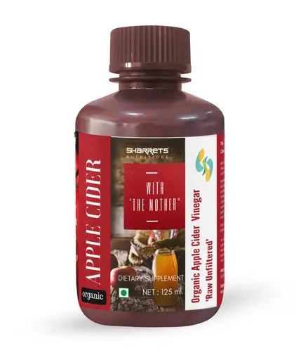 SHARRETS Organic Apple Cider Vinegar with Mother icon