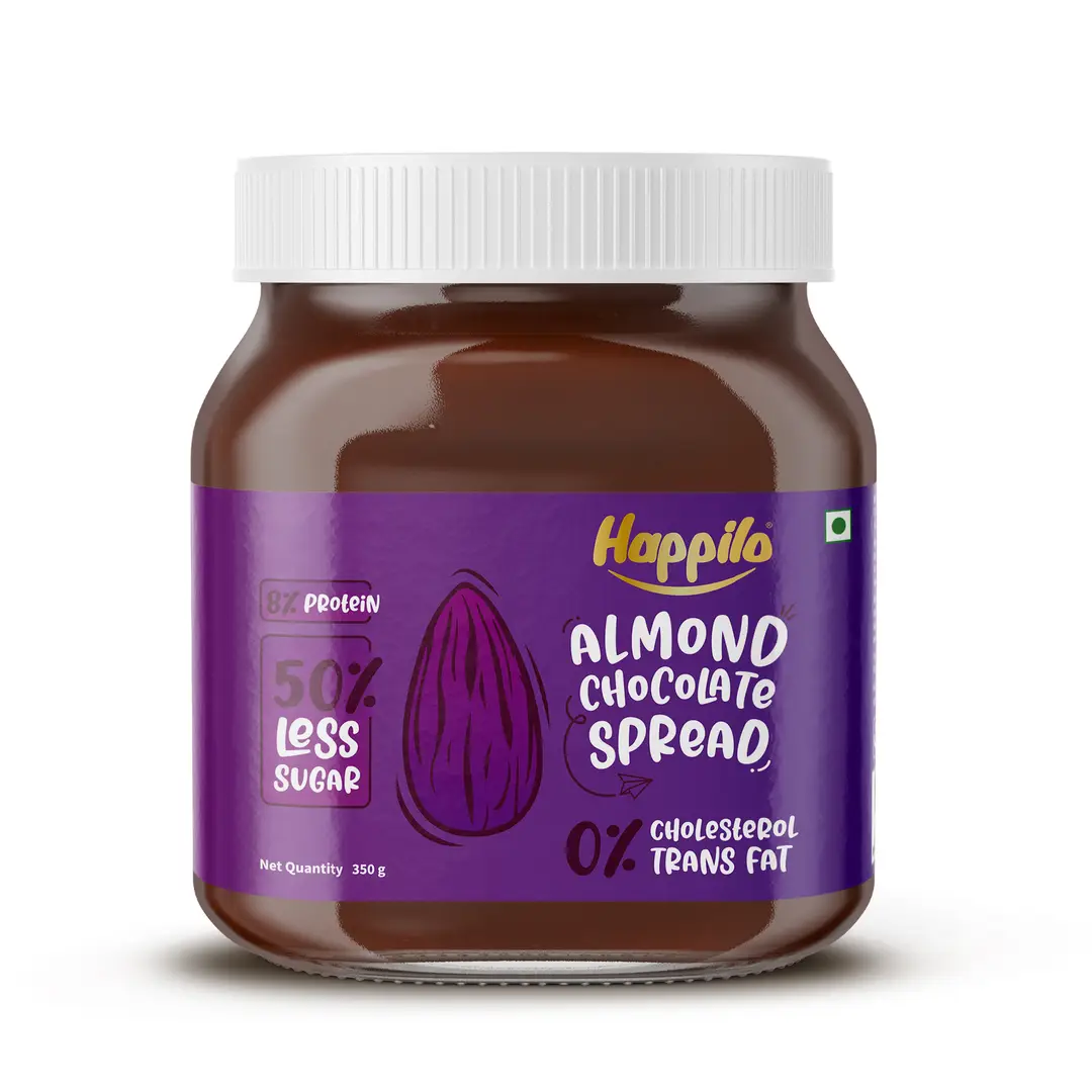 Happilo Chocolate Almond Spread - 350 gm