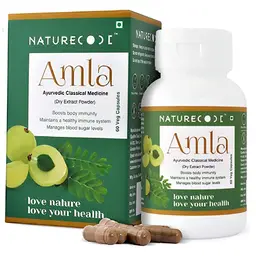 Nature Code Amla An Immunity Booster And A Rich Source Of Vitamin C-60 Veg. Capsules icon