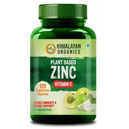 Himalayan Organics Plant Based Zinc with Vitamin C for Immunity & Anti Inflammation icon