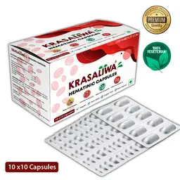 Krasaliwa - Hematinic - with Vitamin B12, Folic Acid - for Bone formation and Mineralisation icon