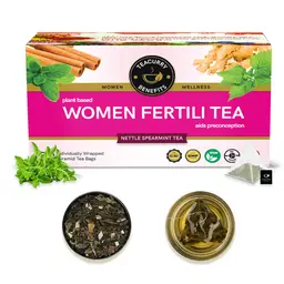 TEACURRY Fertility Tea For Women with Diet Chart (1 Month Pack | 30 Tea Bags) - Women Fertility Tea icon