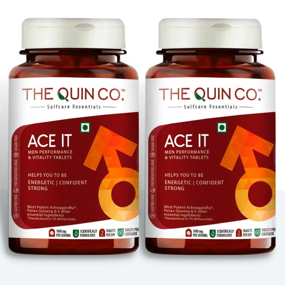 The Quin Co. - Ace It for performance and vitality - Pack of 2 (120 Tablets)