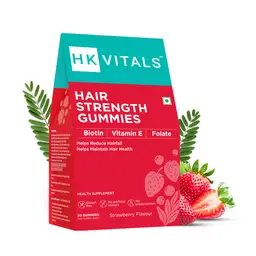 HealthKart HK Vitals Hair Strength Biotin with Zinc, Vitamin C, A, & E for Stronger Hair & Nails icon